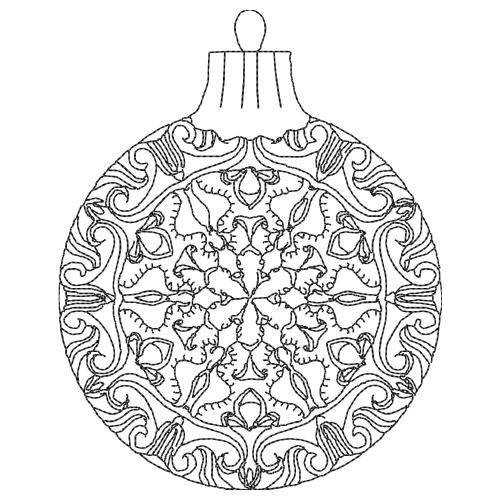 Zentangle Bauble