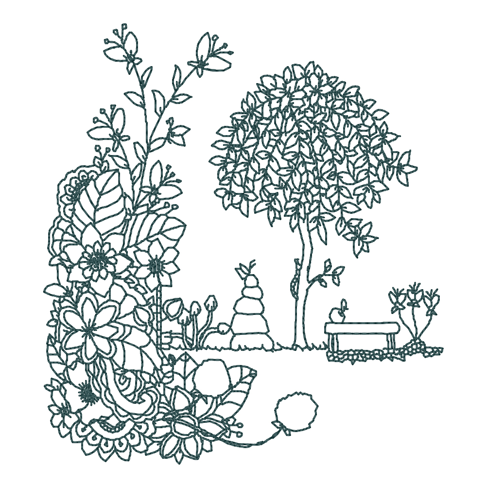 Zentangle - Natures Park Zentangle - Natures Park