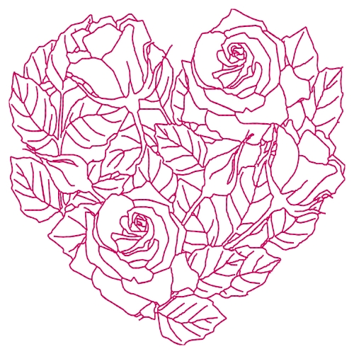 Heart Rose