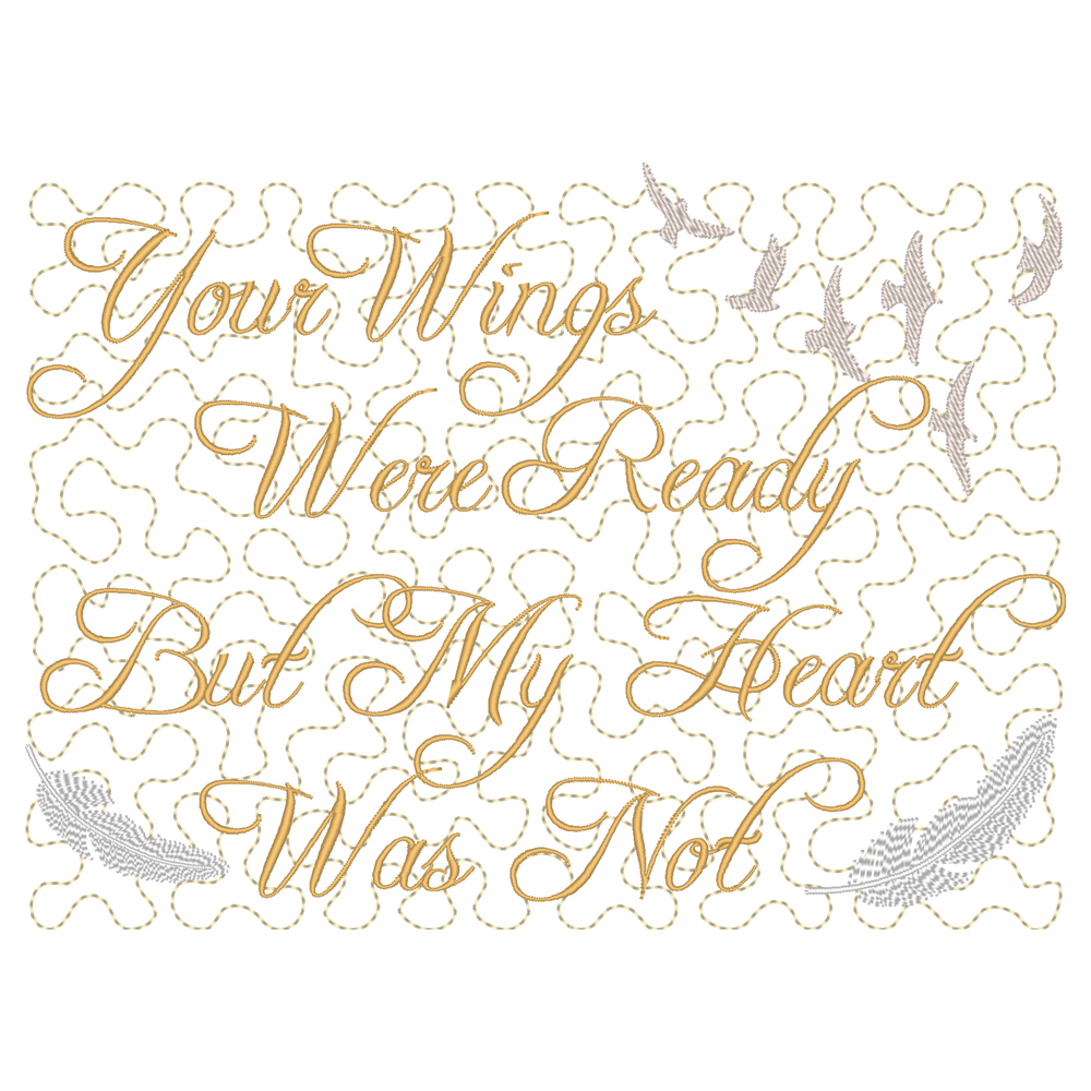 Zentangle - Wings Were Ready Zentangle - Wings Were Ready
